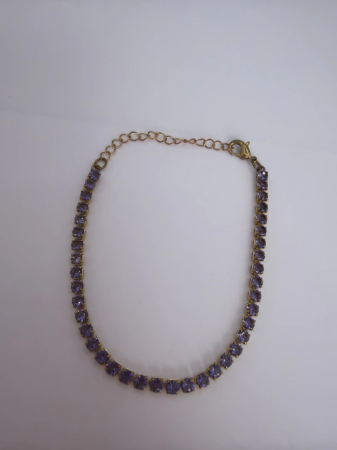 5 Pulseiras Riviera Lilás 3mm - Cod R18 - comprar online