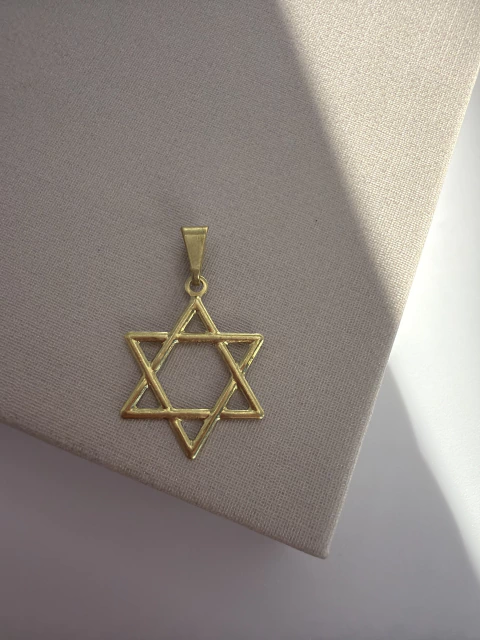 Pingente Estrela de Davi - Cod 3007 - comprar online