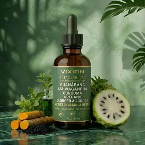 Vixion™ | Apoyo Natural para el Hígado, Digestión y el Metabolismo