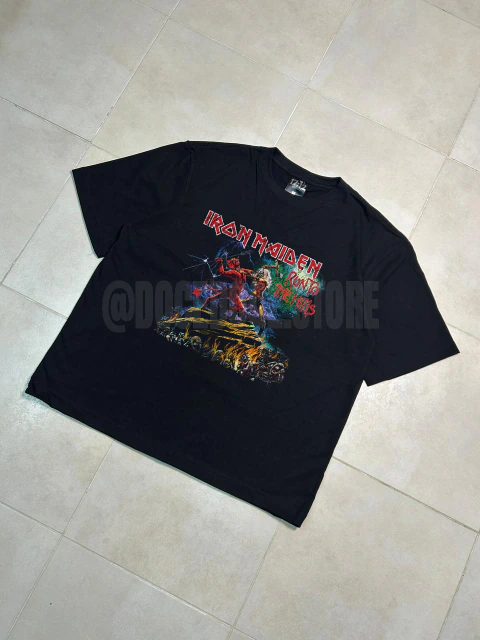 Remera Iron Maiden Run to the Hills