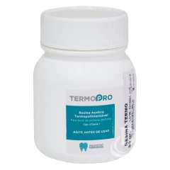 Resina Acrílica Termopolimerizável Termopro 80g Incolor - Protetic