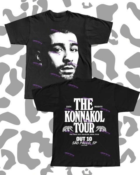 CAMISETA ZAYN MALIK - KONNAKOL TOUR II