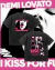 CAMISETA ESTONADA OVERSIZED DEMI LOVATO (KISS)
