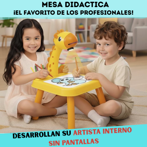 MESA CREATIVA CON PROYECTOR + REGALO EXCLUSIVO - comprar online