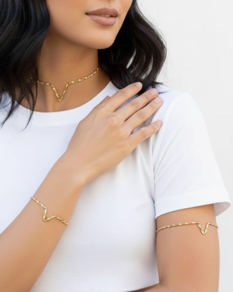 Conjunto Raio Dourado - comprar online