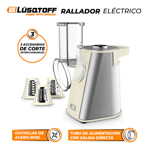 Rallador Eléctrico Lusqtoff 200 Watts
