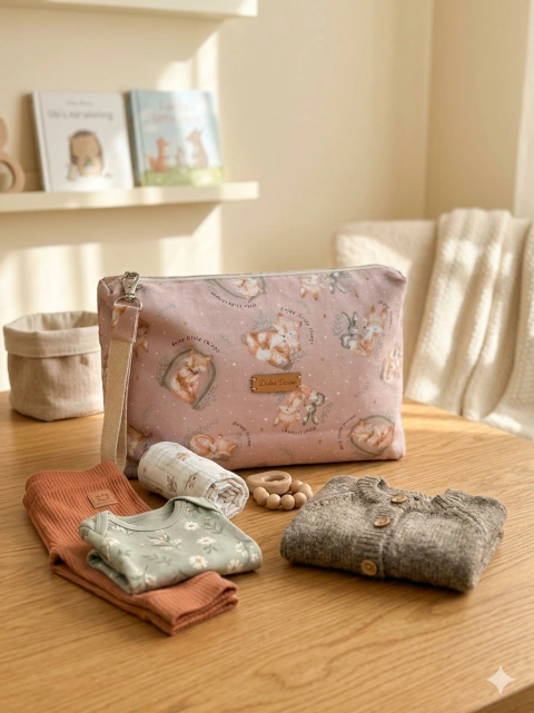 Neceser porta ropita estampado (varios)