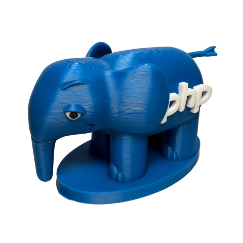 Boneco Mascote 3d Php Elephant na internet
