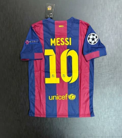 Camiseta RETRO Barcelona 2014/15 Titular Messi IMPORTADA