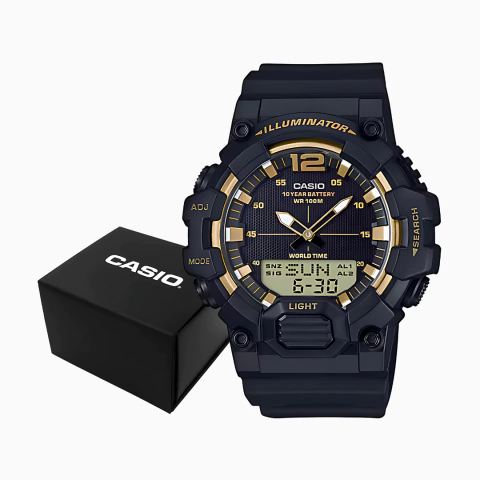 Relógio Casio Masculino Anadigi Illuminator HDC-700-9AVDF