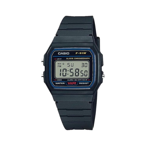 Relógio Casio Digital F-91W-1DG-SC