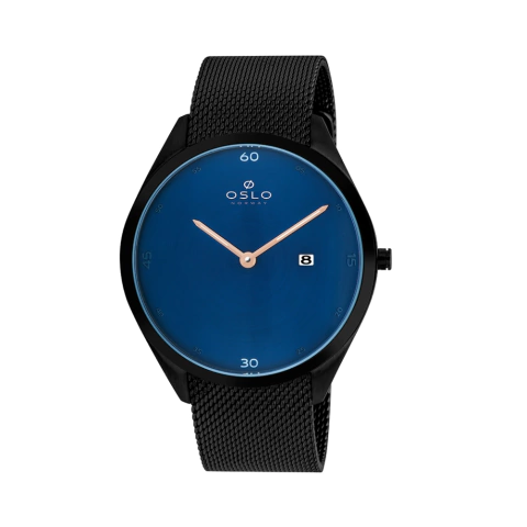 Relógio Oslo Masculino Slim Black OMTSSS9U0011D1PX