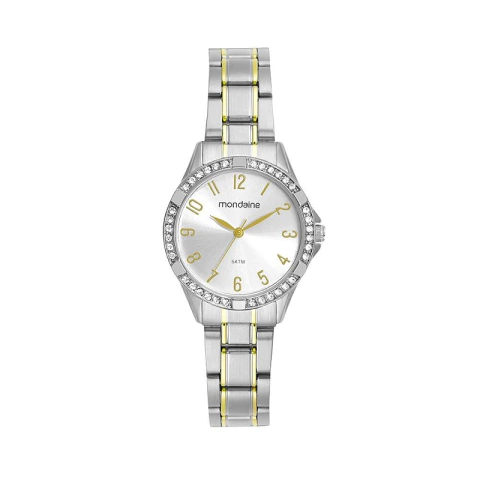 Relógio Mondaine Feminino Analógico Bicolor 32772LPMVBE3