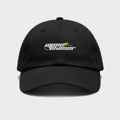 Boné MoonChaser Clean Dad Hat Preto - comprar online
