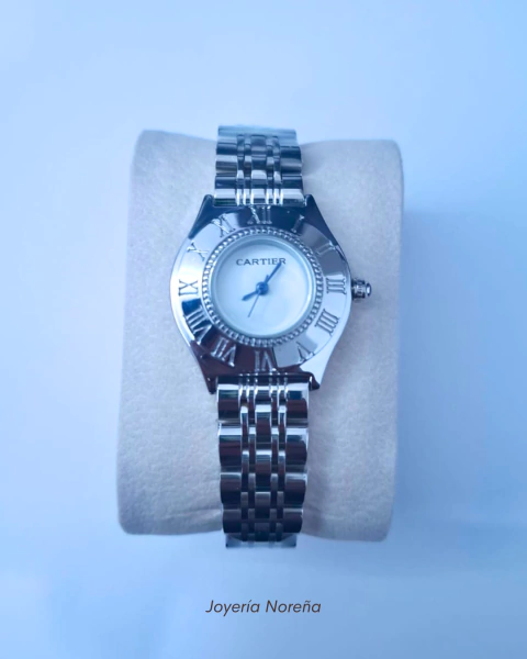 Reloj Cartier pequeño acero para dama - comprar en línea