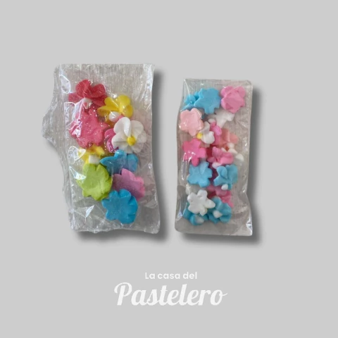 BOLSITA DE FLORCITAS DE AZUCAR 20u