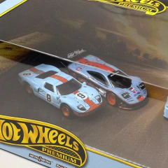 Ford Gulf Box Set Diorama - Hot wheels Premium Set - comprar online