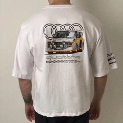 Remera Audi Quattro Rally + Hotwheel (de regalo) - Rev Cult