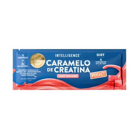 Caramelo De Creatina Pocket - 3 Sachês C/ 6unid Cada Caramelo na internet