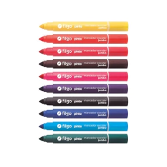 MARCADOR FILGO PINTO ESCOLAR JUMBO LAVABLE - comprar online