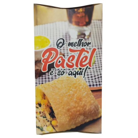 500 Caixas de Pastel Delivery M O Melhor Pastel Colorido - comprar online