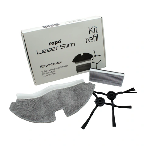 Kit Refil - ropo Laser Slim - ROPO - Robôs Aspiradores, desumidificadores e purificadores