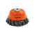 Cepillo Acero Amoladora Copa Trenzado 75 Mm Hamilton Bpt75
