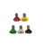 Kit De Picos Hidrolavadora Para Acople Rapido Lusqtoff Lph5