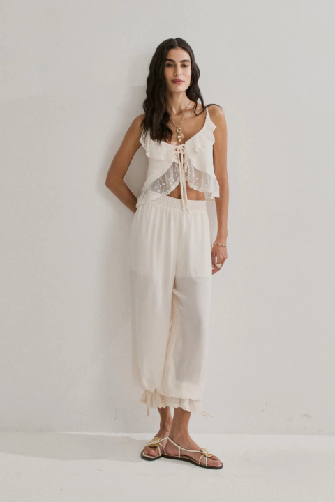 Conjunto Sarang Off White - comprar online