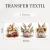 Páscoa Trio de Coelhinhos na Xícara - Transfer Têxtil DTF - comprar online