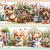Tricoline Cachorrinhos 100% Algodão 55x150cm na internet