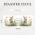 Páscoa Coelhinhos & Borboletas do Campo - Transfer Têxtil DTF na internet