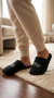 Pantufa Preta Personalizada - comprar online