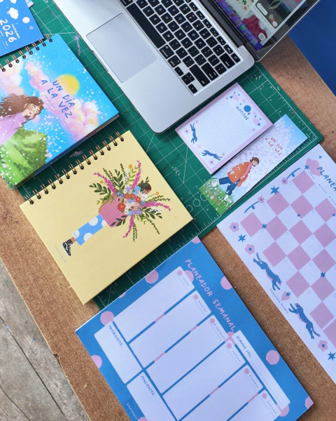 KIT Empezar en serio - (Agenda + Libreta + Planner semana y mensual)