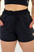 Short Flow - Moletinho Preto - Team Carol Fit