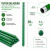 Mayorista Tutor Metálico Para Plantas 90cm 100 Unidades - comprar en línea