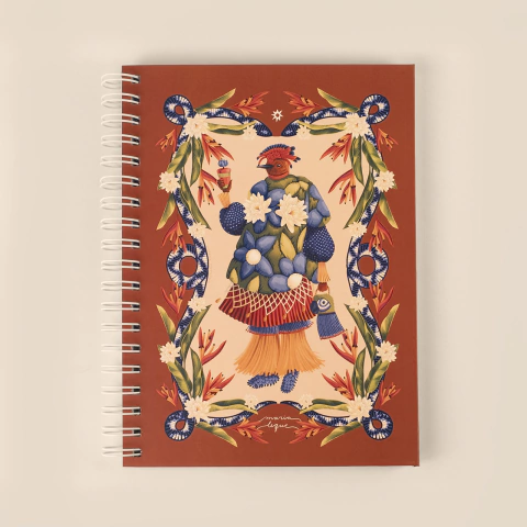 Caderno Médio Maria Leque - comprar online