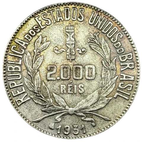2000 Réis - Mocinha - 1931 SOB