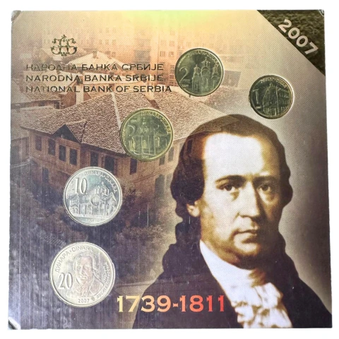 Blister 5 Moedas - Sérvia FC