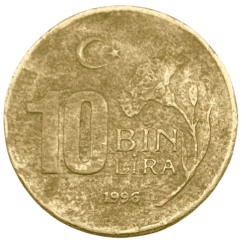 10 000 Lira - Turquia