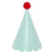 Chapéu de Festa Verde e Vermelho com Pompom Vermelho - Pacote com 5 Unidades para Aniversário e Decoração - comprar online