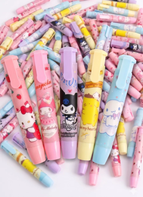 Goma De Borrar Sanrio Retractil X 50 Unidades - comprar online