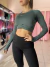Crop top verde M - comprar online