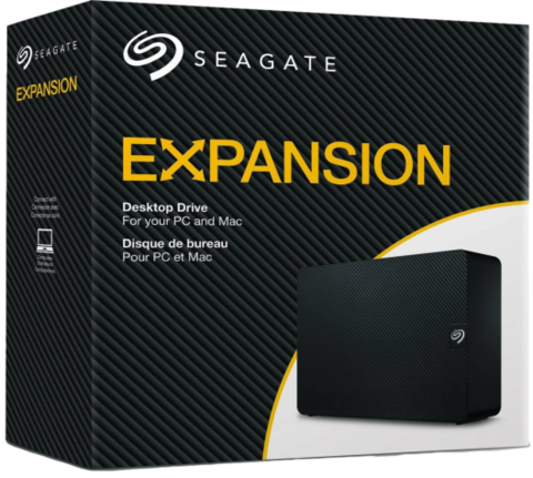 DISCO DURO EXTERNO SEAGATE EXPANSION 8TB 3.5 ESCRITORIO USB 3.0