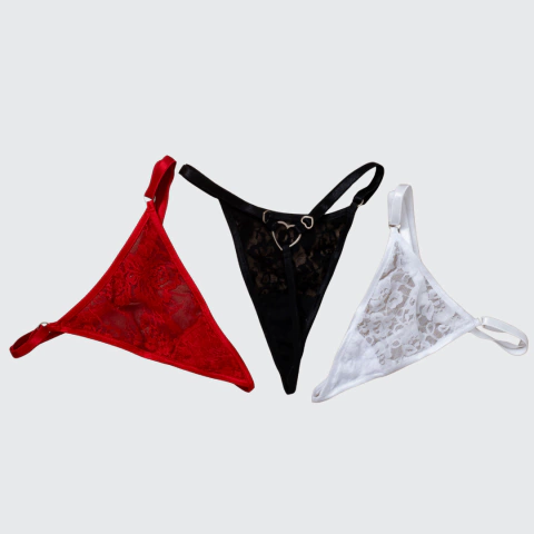 Pantys Kardia – Diseño Coqueto con Tiras Ajustables y herrajes de corazón