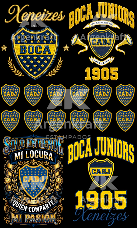 Plantilla Xeneize (Por Metro)