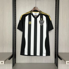 Camisa Atlético Mineiro I 25/26 - Torcedor Ad**as Masculina - Preta e Branca (Pronta Entrega) - comprar online