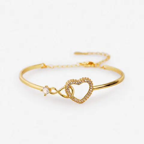 Pulsera corazón infinito