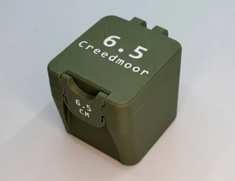 Caja Tactica 6.5 Creedmoor - Capacidad 20 rds
