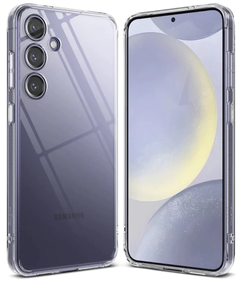 Funda Ringke Fusion Clear Anti Impacto para Samsung S24 Plus